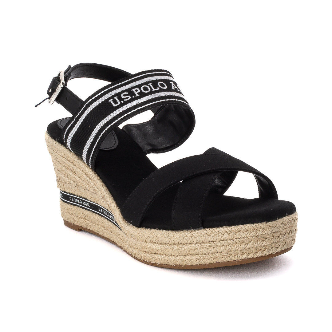 U.S. Polo Zeppe Donna Nero d124645alys007004001_alyssa007a