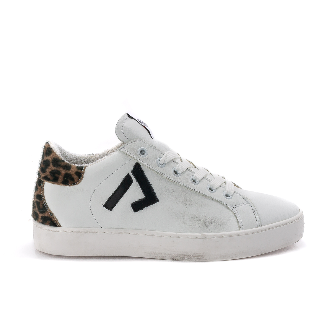 PlayOne Sneakers Basse Donna Bianco_Leopardato d124907blanca001712_blanca