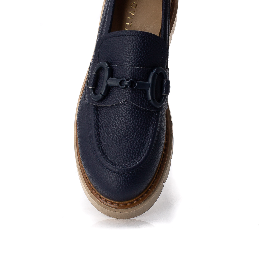 Ryka Echo Knit Mocassini Da Donna – Blu Polvere, Slip-on, Suola In Gomma, Tecnologia RE-ZORB LITE, Peso 220g, Per Escursioni Leggere