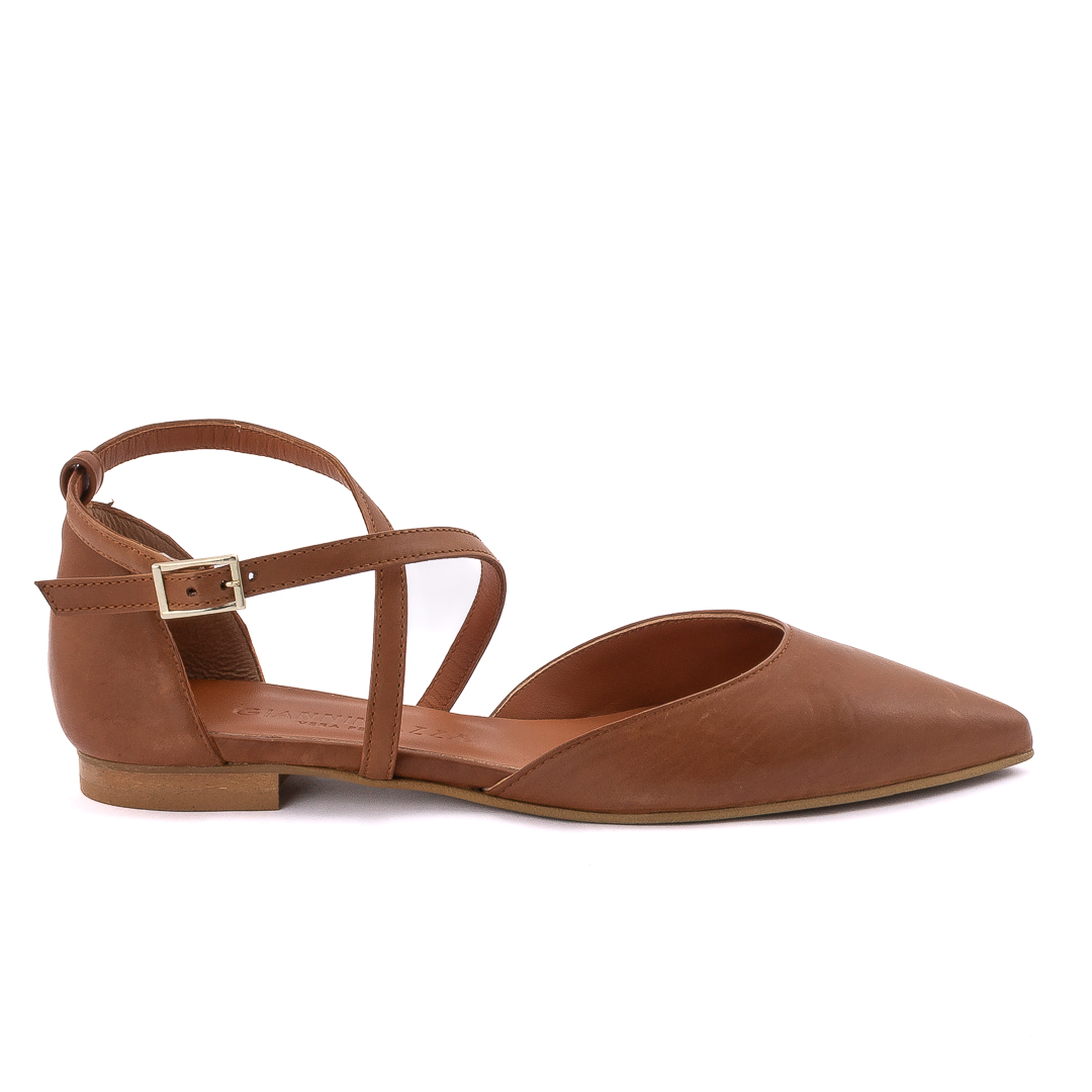 Gianni Mazza Ballerine Donna Cuoio d125079001001005_001