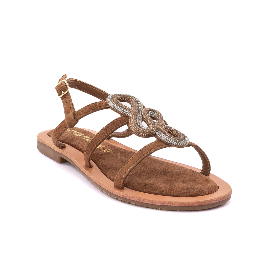 Bottega Fermana  Sandali Bassi Donna Marrone d125084grace3002004_grace-3