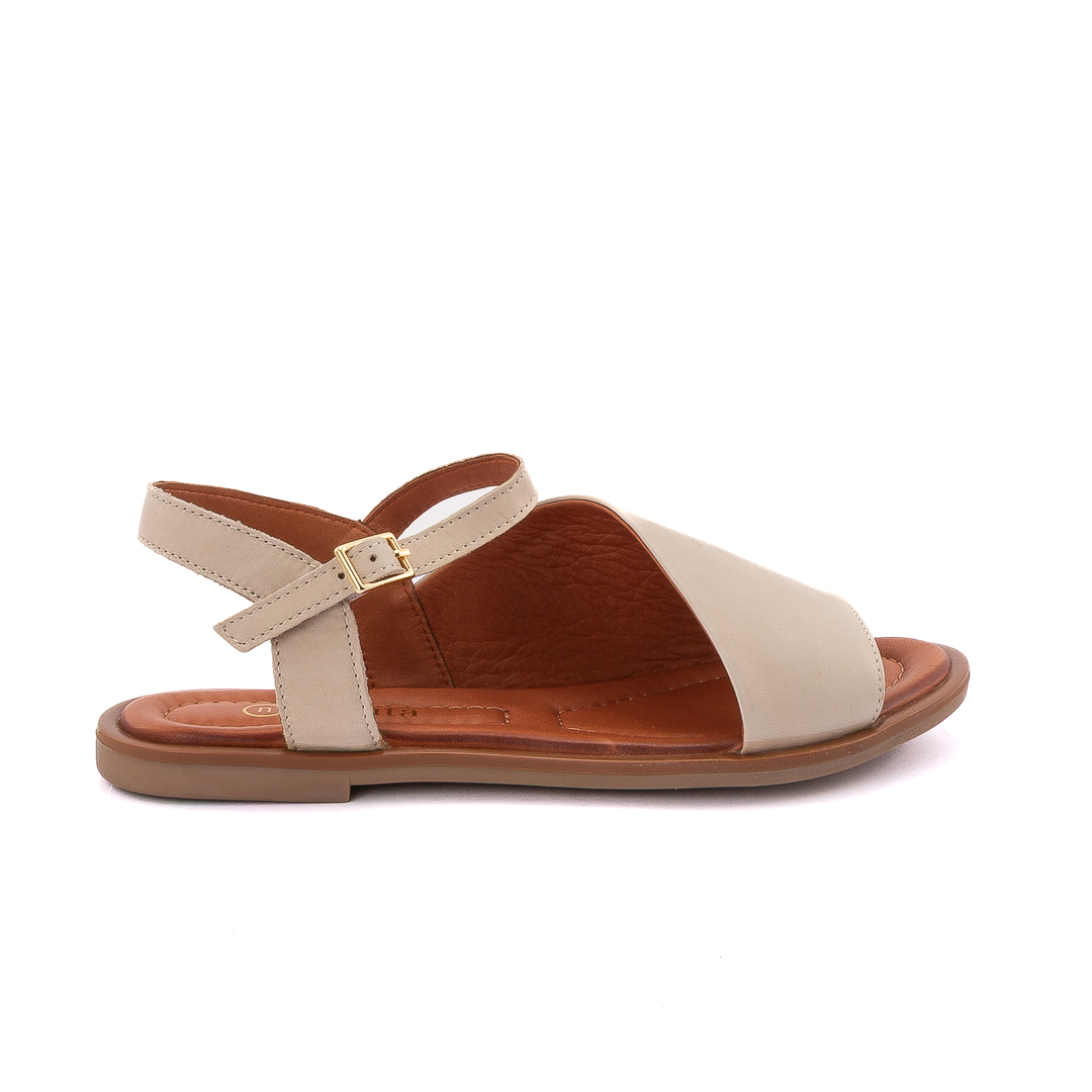 Novità Sandali Bassi Donna Beige d125087220085001003_108220085