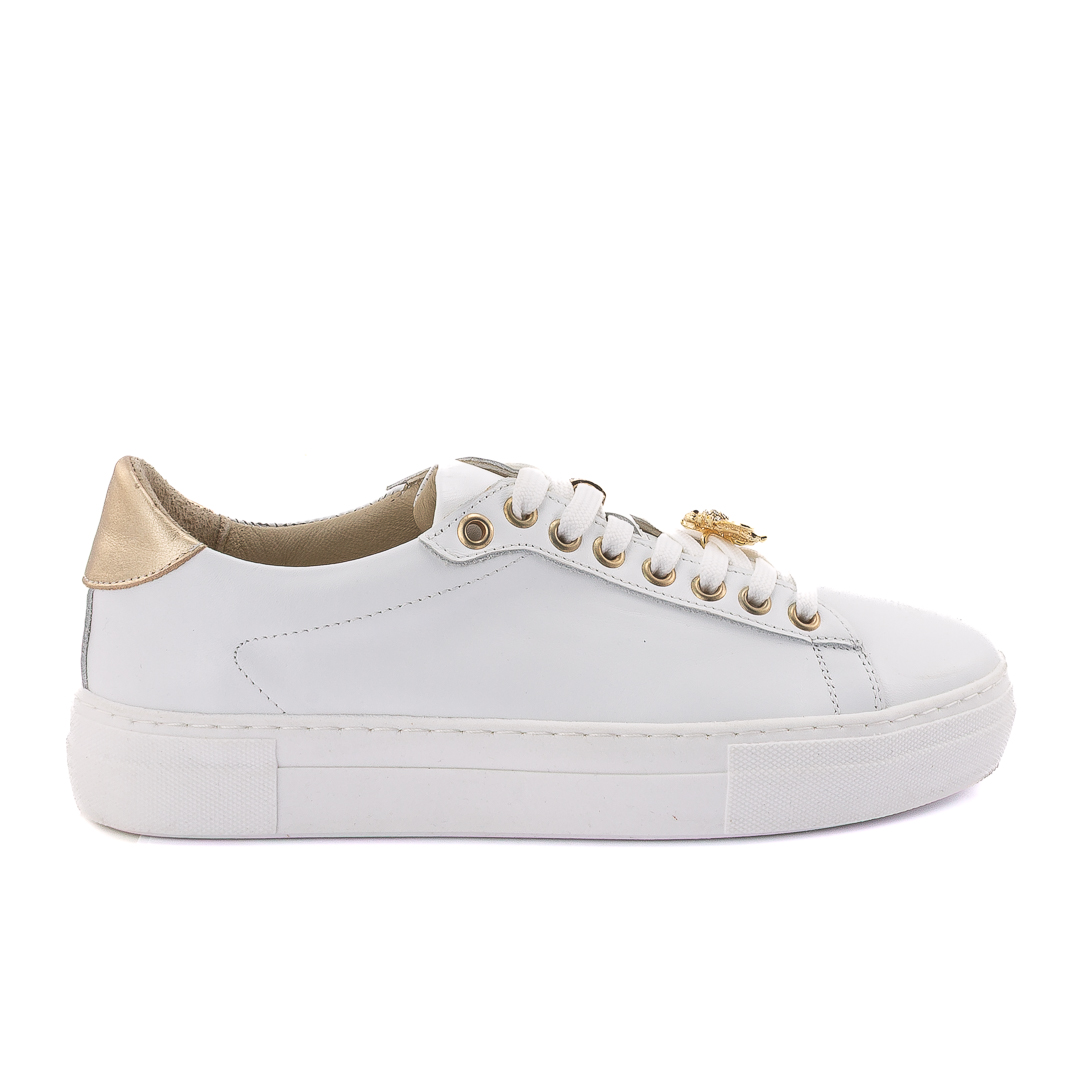 Step Sneakers Basse Donna Bianco_Oro d125093betta001102_betta