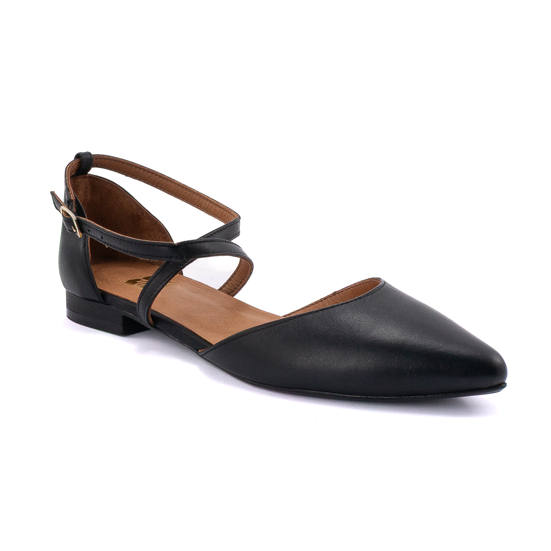 Step Ballerine Donna Nero d125093elena001001_elena