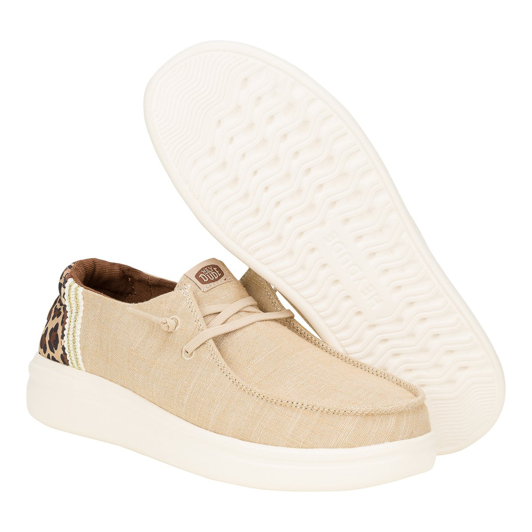 HeyDude Sneakers Basse Donna Beige_Leopardo d125238wenris004768_wendy-rise-animal