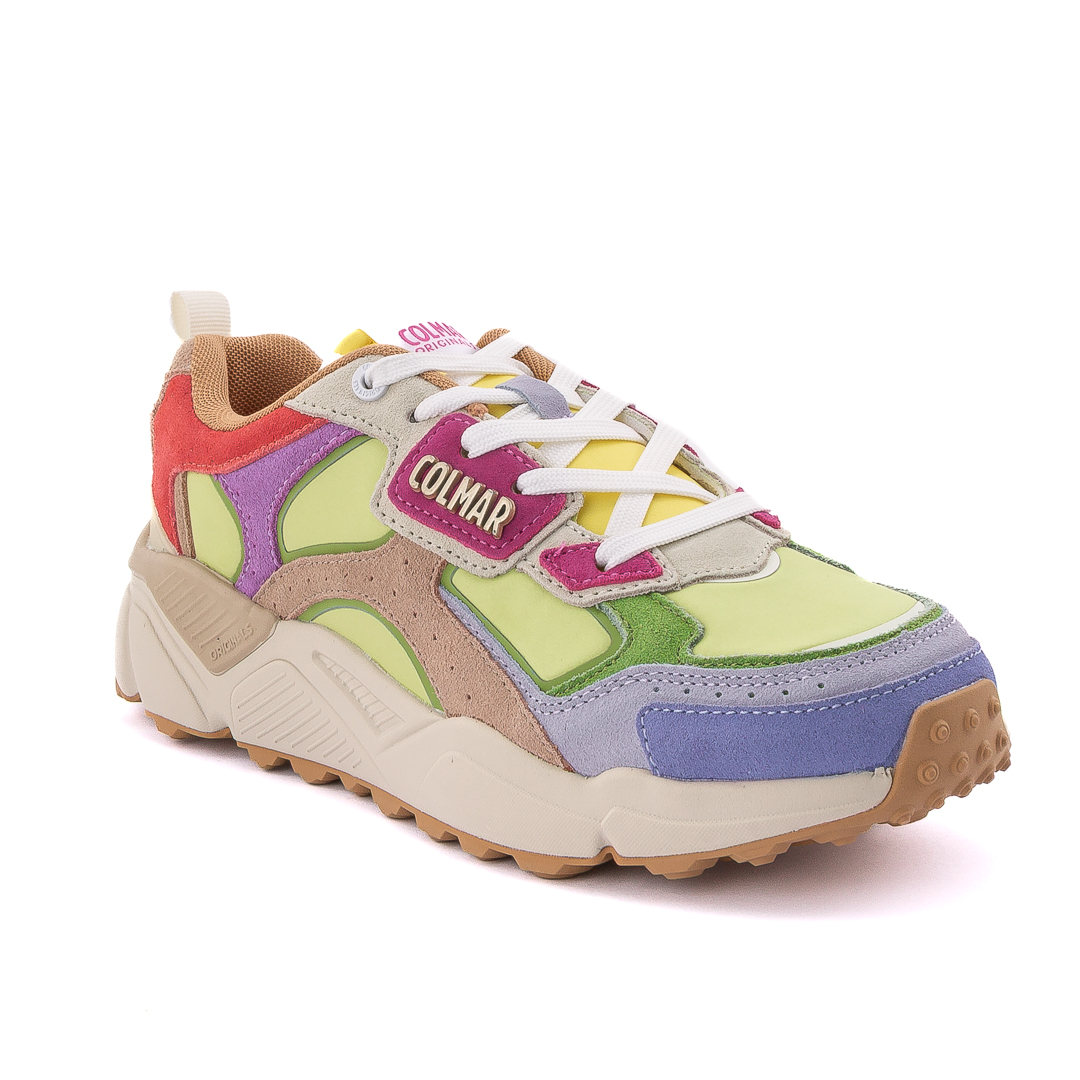 Colmar Sneakers Basse Donna Verde_Beige d125662garflas026285_garner-flashy-142