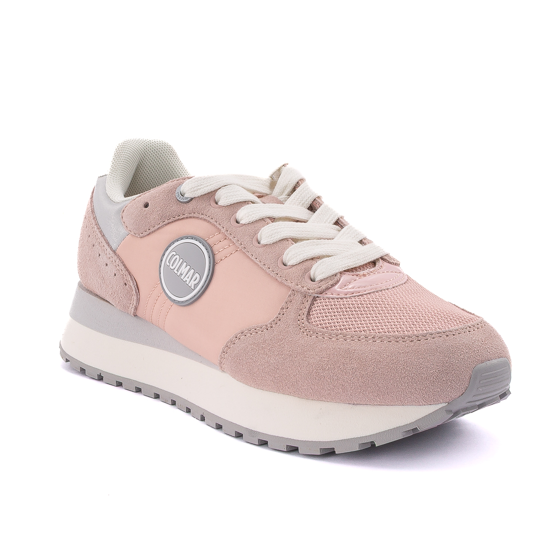 Colmar Sneakers Basse Donna Rosa_Argento d125662travaut026595_travis-authentic-121