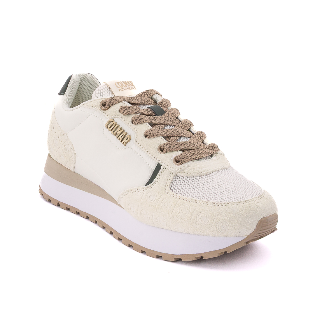 Colmar Sneakers Basse Donna Bianco_Beige  d125662travimp026099_travis-impact-123