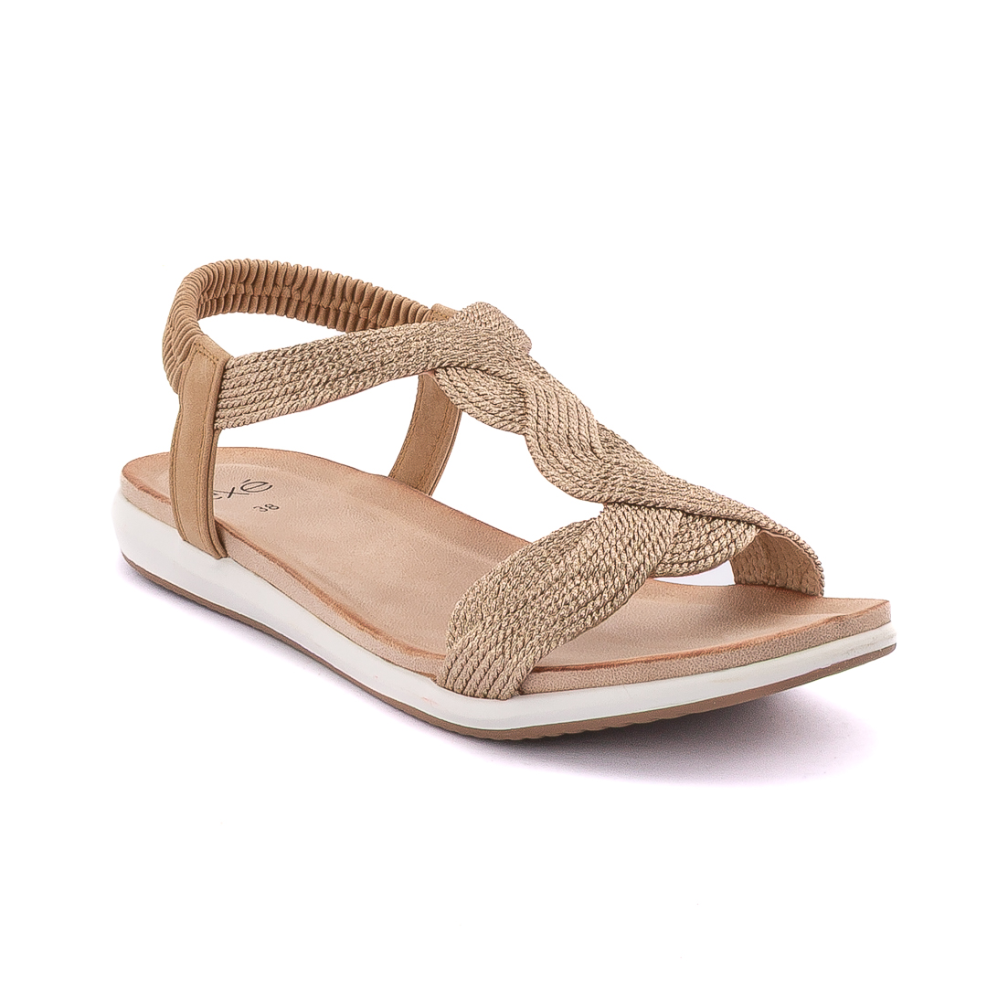 Exè Sandali Zeppa Donna Oro_Cuoio d125693bz63164115848_bzx63164-011