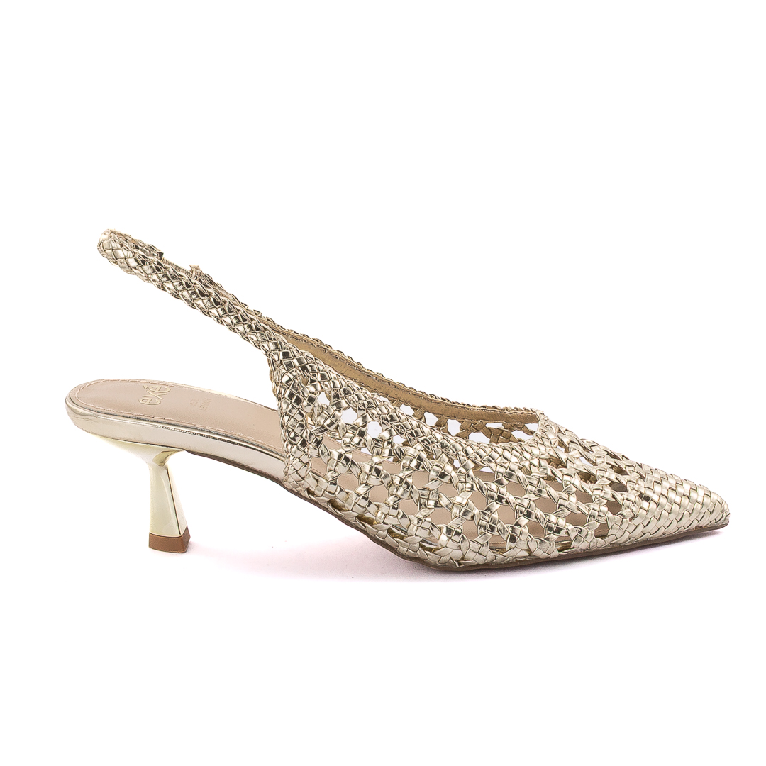 Exè Chanel Slingback Donna Oro d125693sele851213012_selena-851