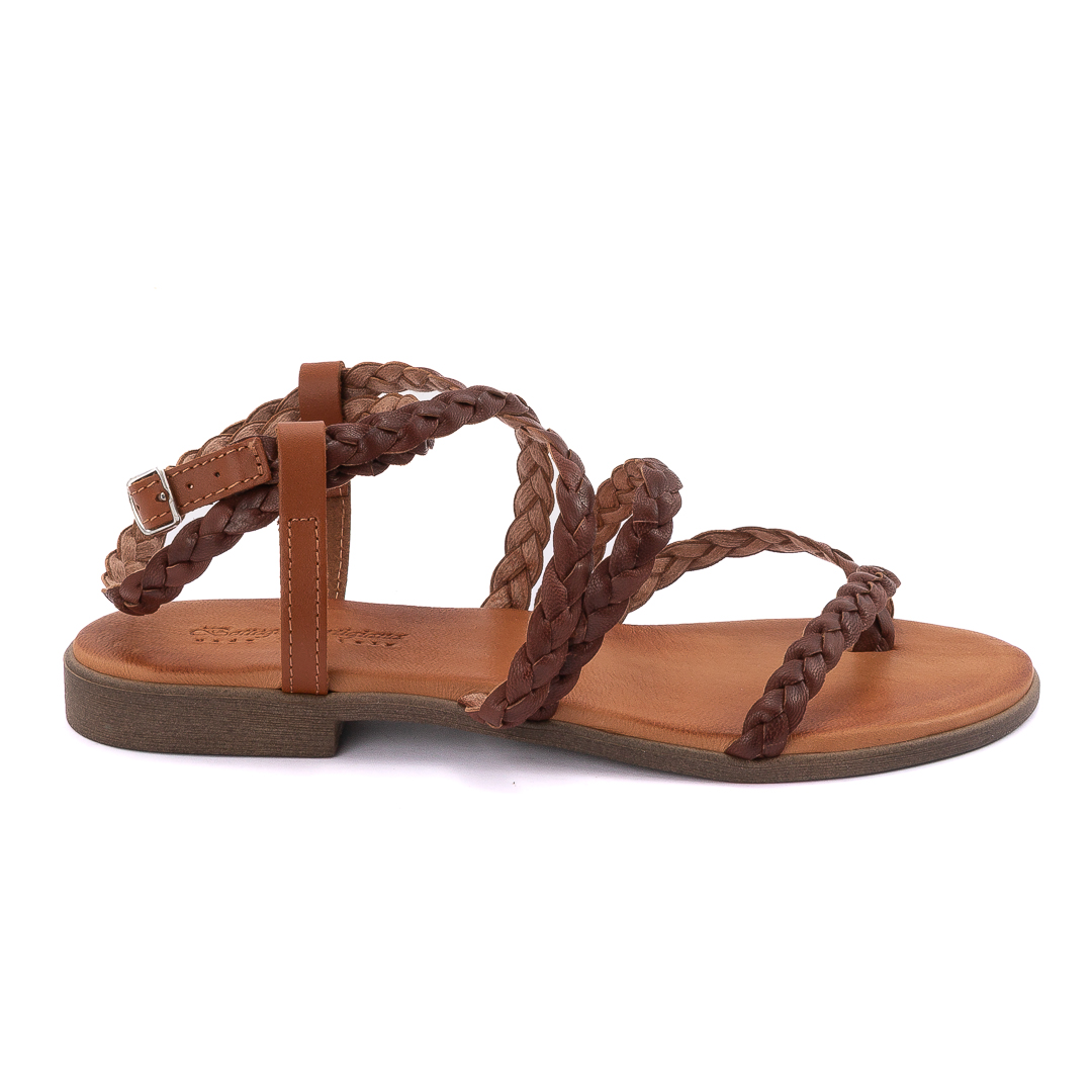 Bottega Artigiana Sandali Bassi Donna Cuoio d12570310019005_10