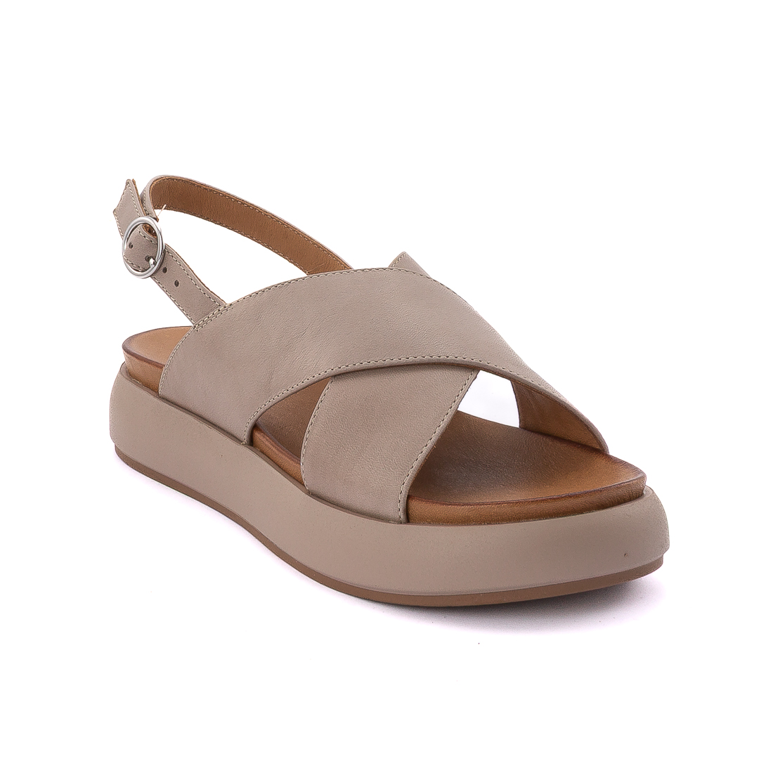 Inuovo Sandali Zeppa Donna Grigio d125847a96005001021_a96005