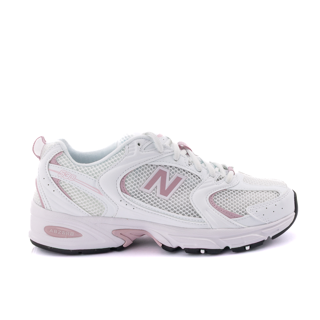 New Balance Sneakers Basse Donna Bianco_Rosa d125962u530csb026127_u530csa