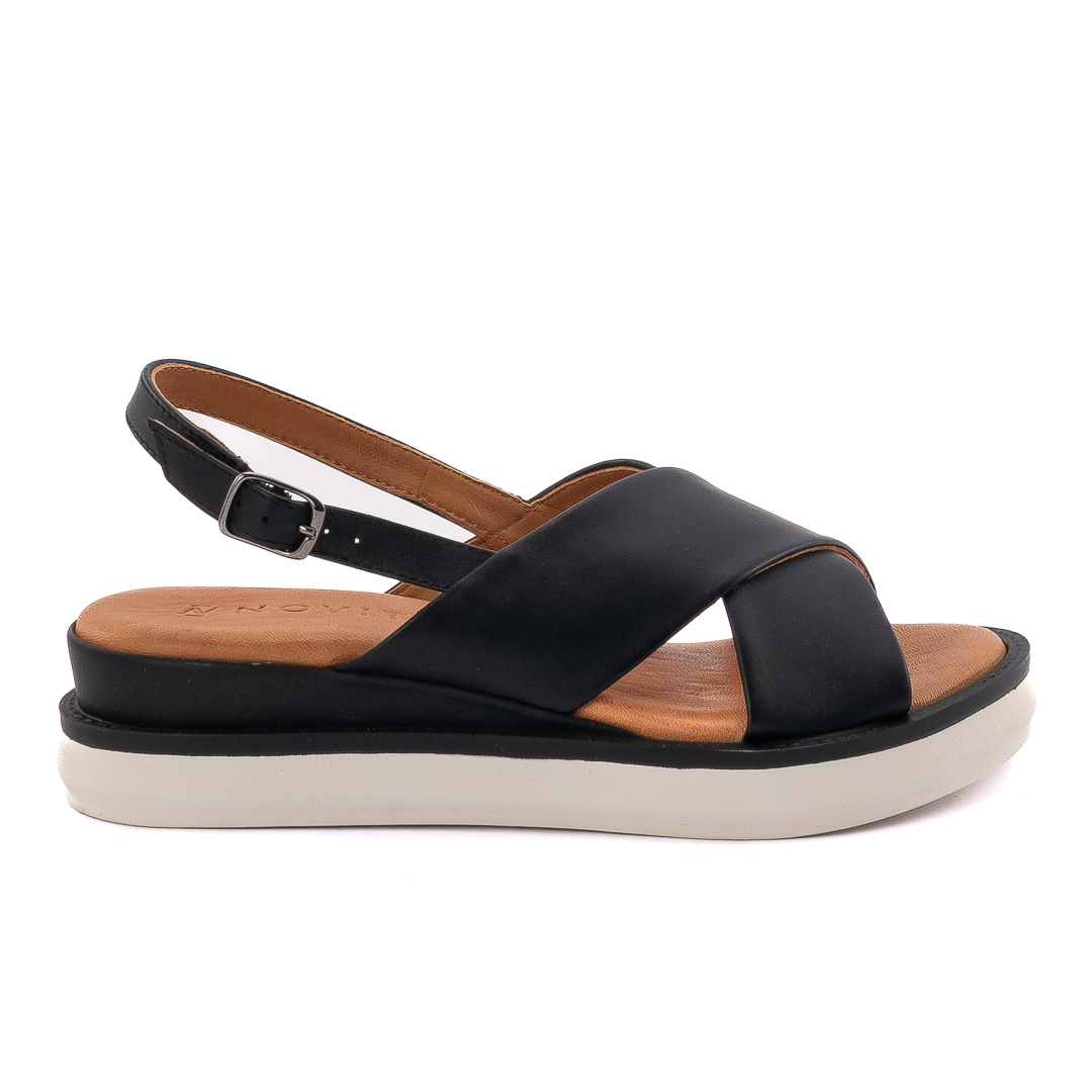 Novità Sandali Zeppa Donna Nero d1259653895001001_3895