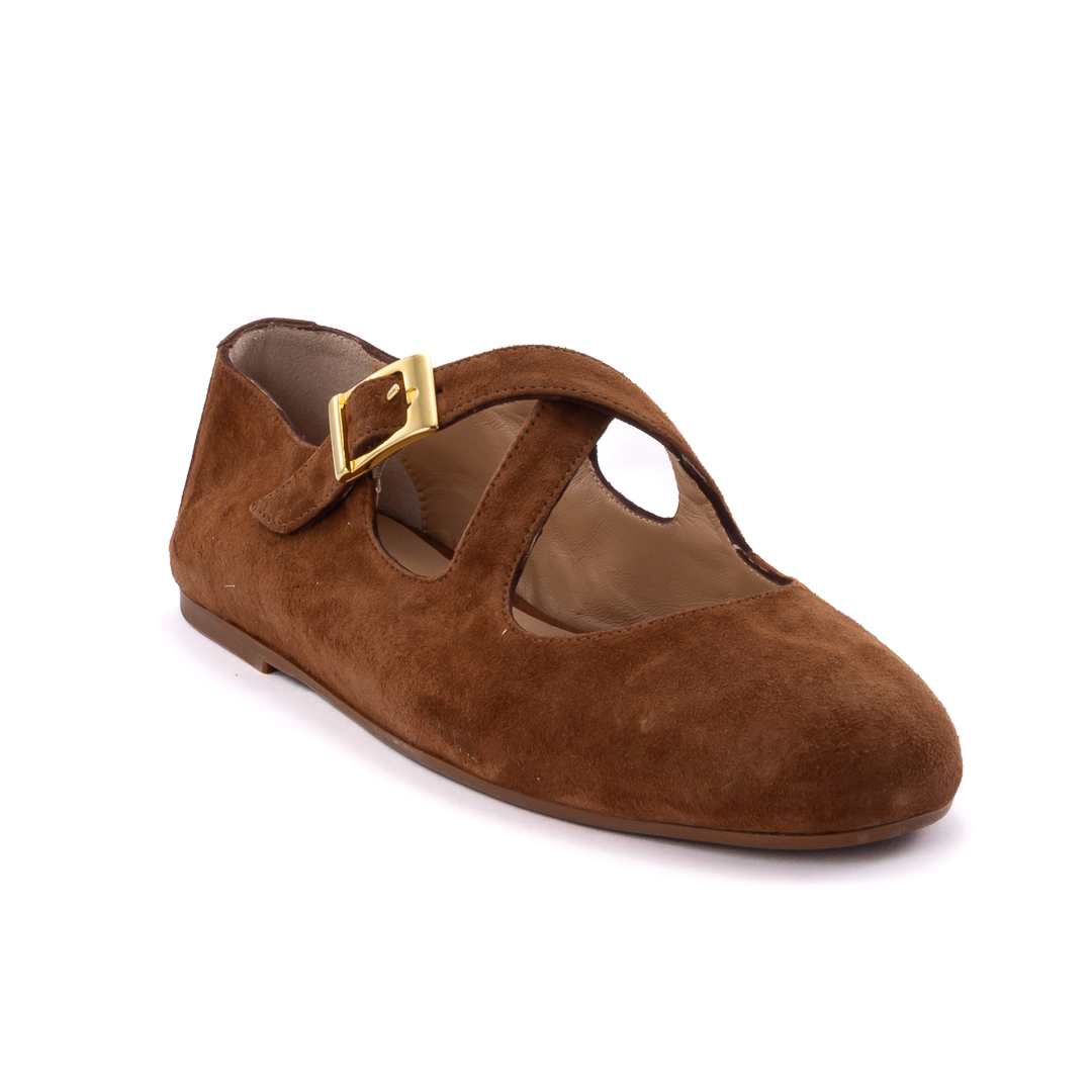 Gianni Mazza Ballerine Donna Caffe’ d126079claki002131_claki