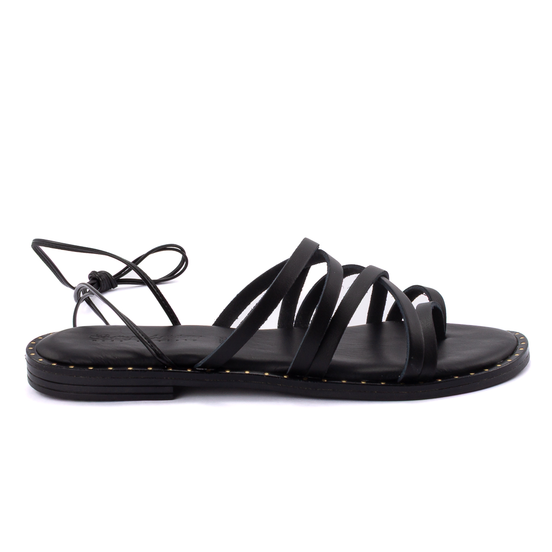 Bottega Artigiana Sandali Bassi Donna Nero d12670326075001001_26075