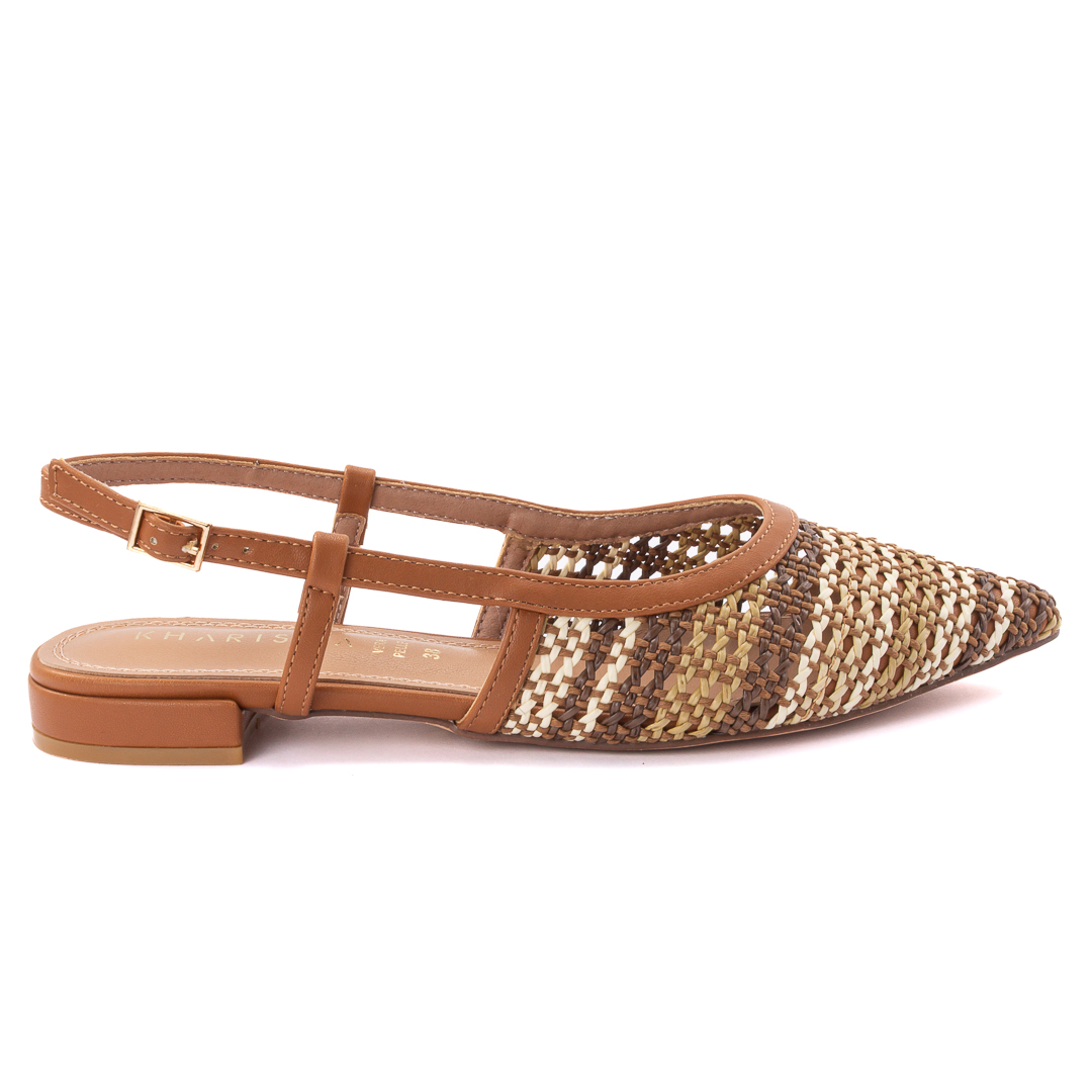 Kharisma Chanel Slingback Outlet Marrone_Beige d1267062060025191_2060
