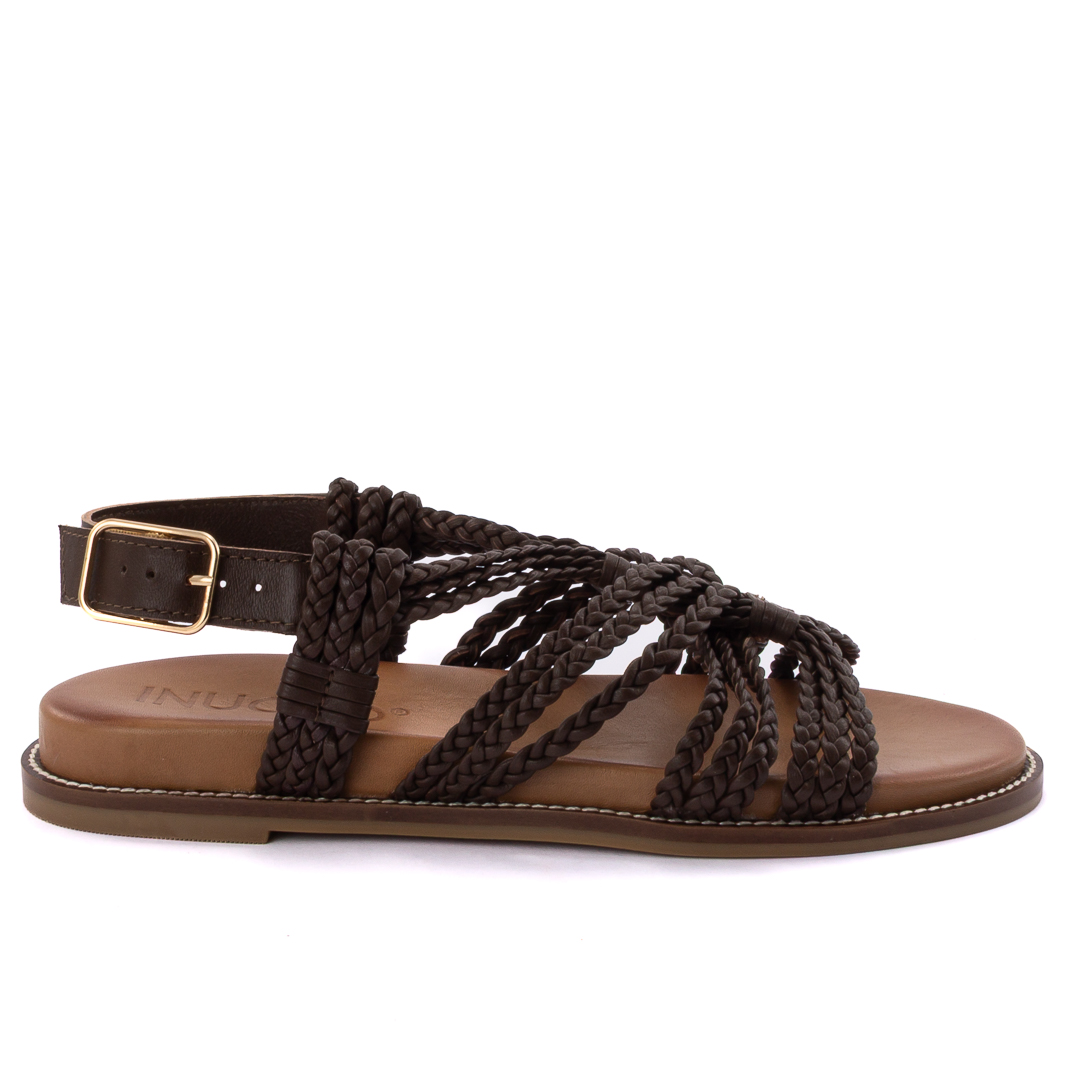 Inuovo Sandali Bassi Donna Marrone d126847h26409019004_h26409
