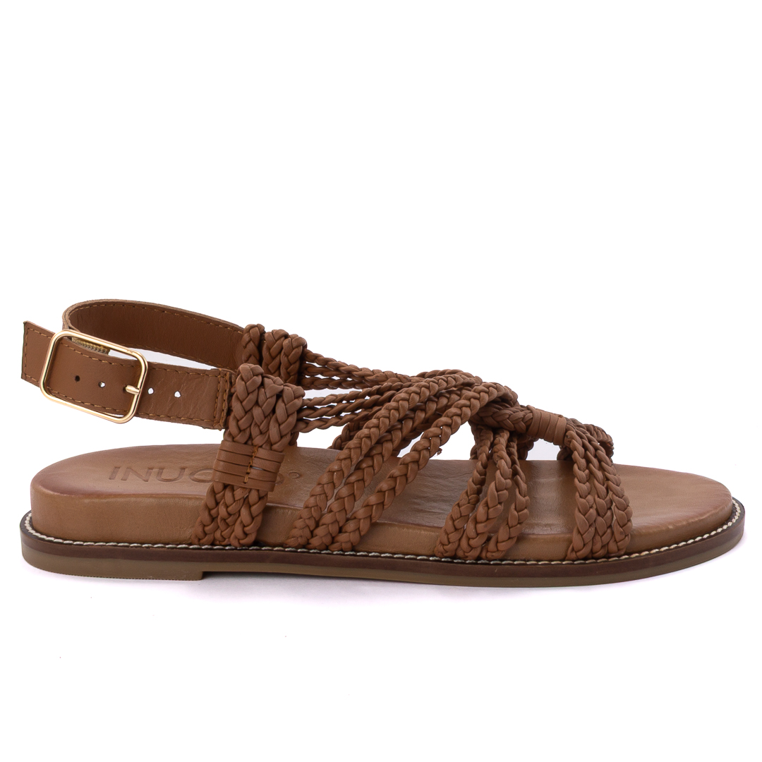 Inuovo Sandali Bassi Donna Cuoio d126847h26409019005_h26409
