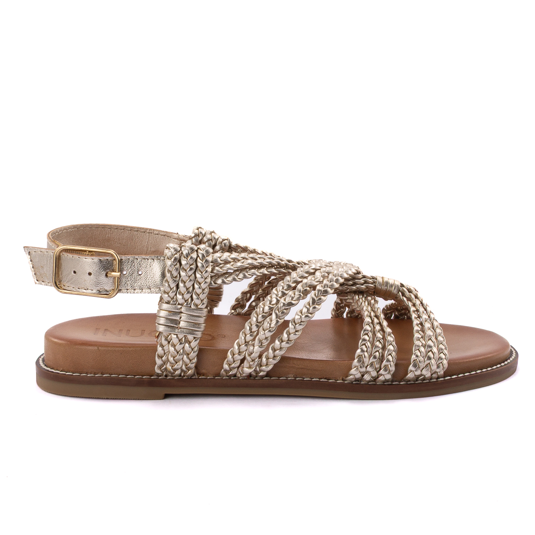 Inuovo Sandali Bassi Donna Oro d126847h26409019019_h26409