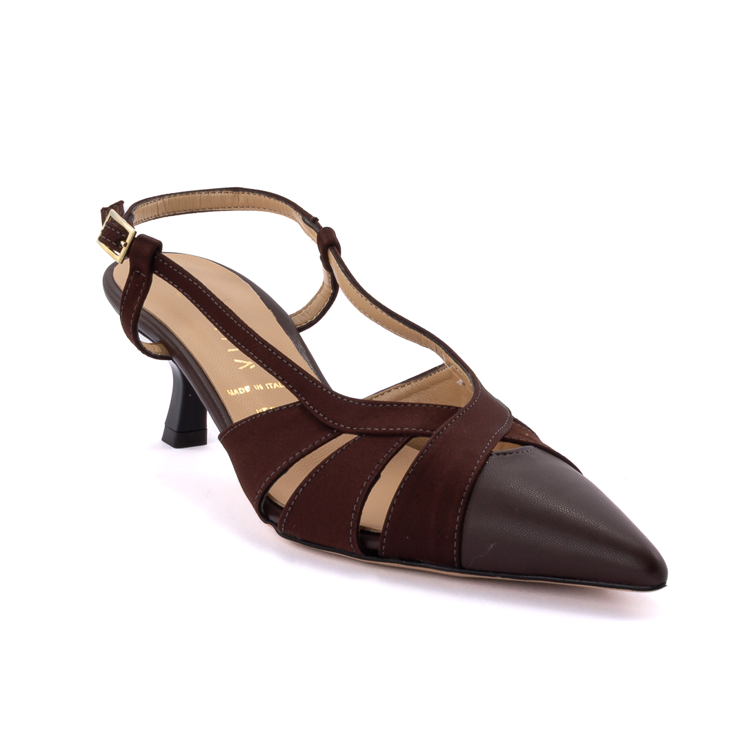 Novità Chanel Slingback Donna Testa di Moro d1269852426y02115006_2426y028