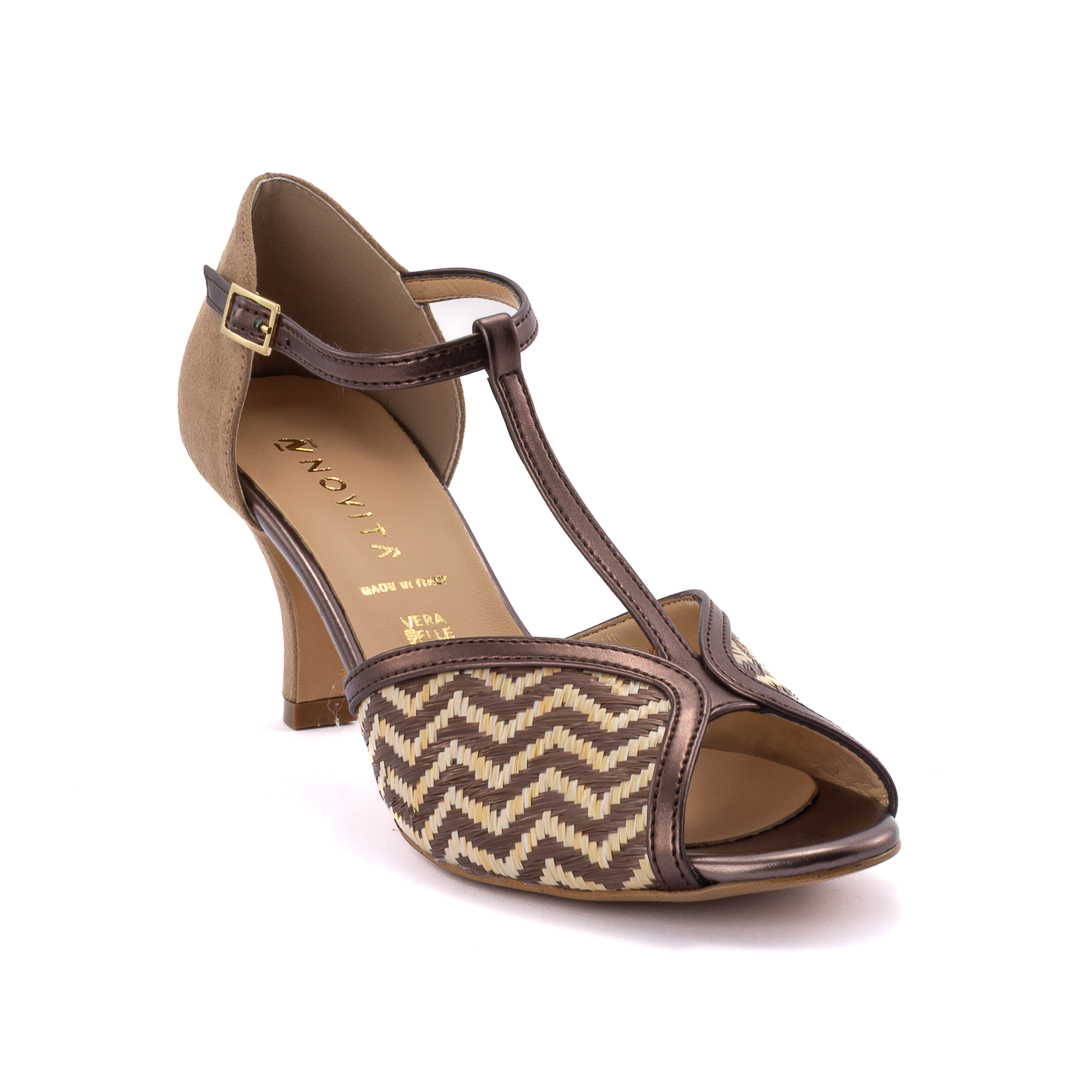 Novità Sandali Tacco Donna Taupe_Bronzo d126985928018115657_928018