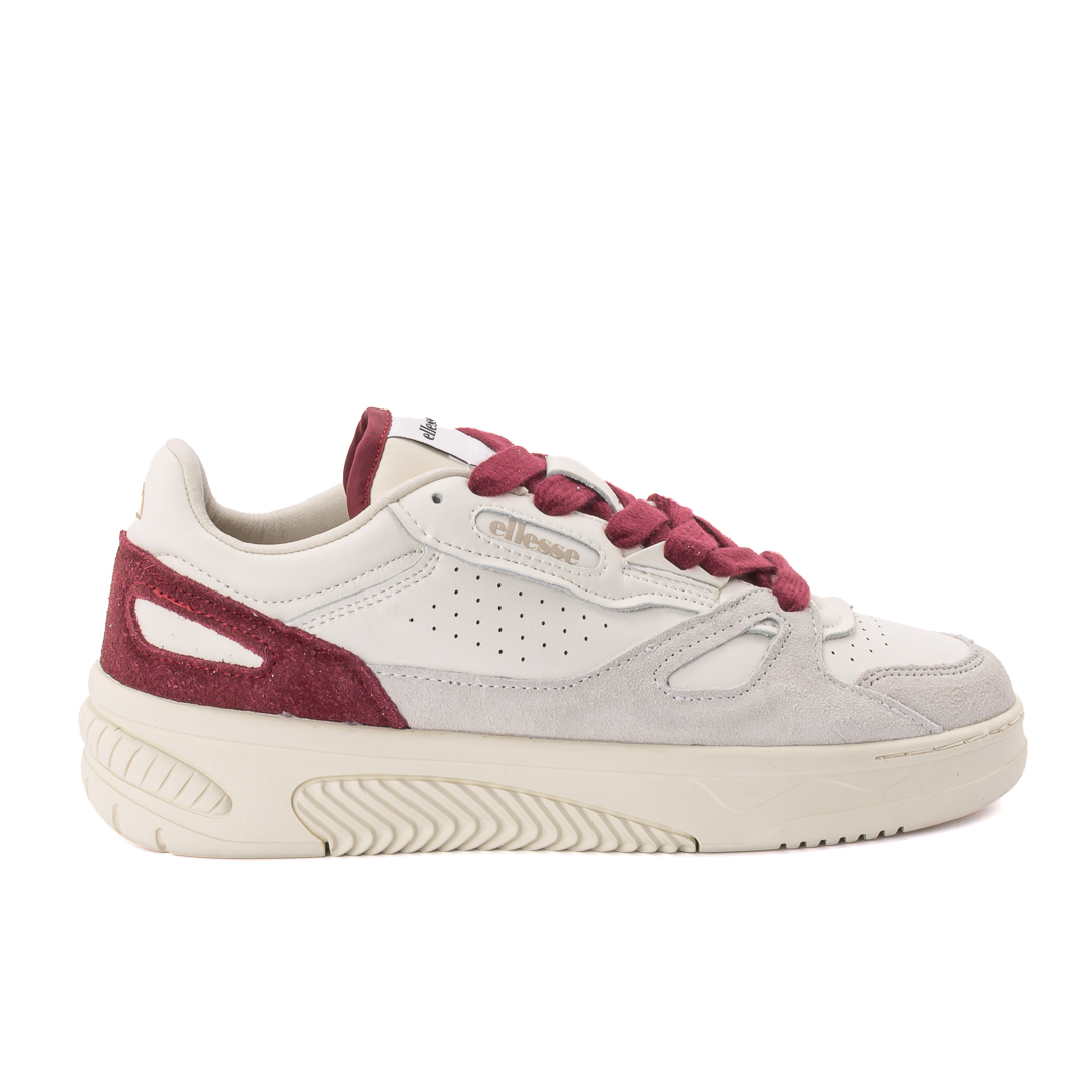 Ellesse Sneakers Basse Donna Bianco_Bordeaux d226355cu00006057654_elwcu00006