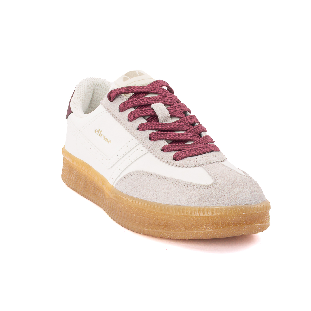 Ellesse Sneakers Basse Donna Bianco_Bordeaux d226355cu00016057654_elwcu00016