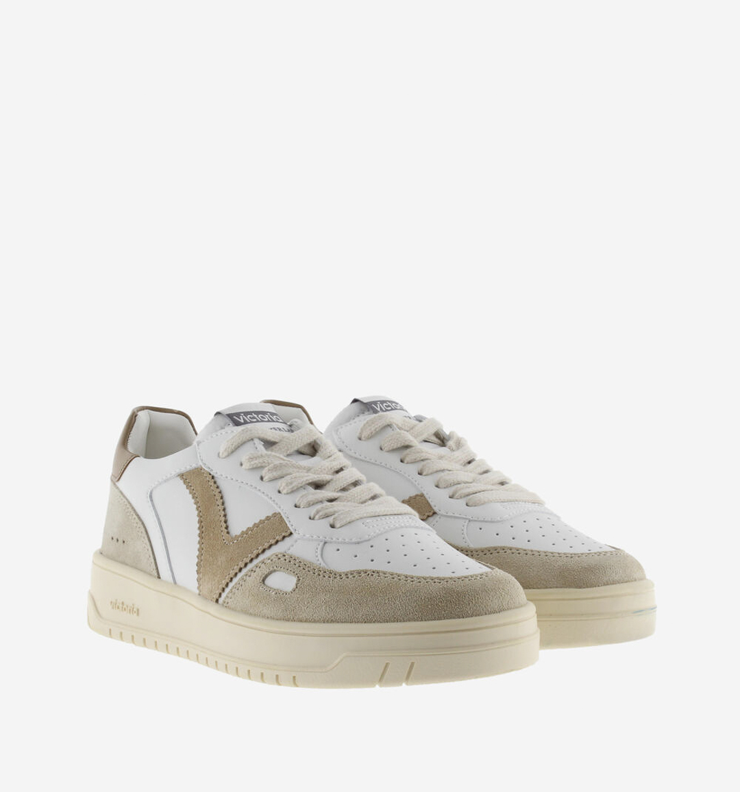 Victoria Sneakers Basse Donna Bianco_Beige  d2265721257136057099_1257136