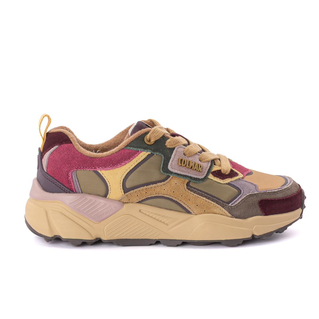 Colmar Sneakers Basse Donna Beige_Verde d226662garnfla026093_garner-flashy-128