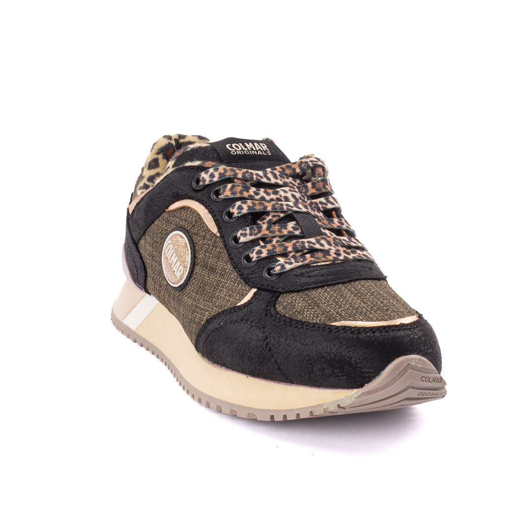 Colmar Sneakers Basse Donna Nero_Beige d226662travjen203220_travis-plu-jenna-116