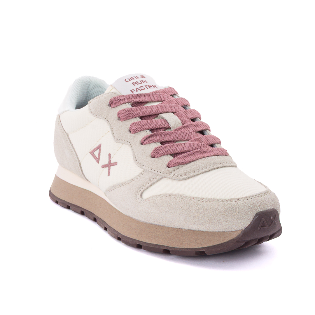 Sun68 Sneakers Basse Donna Panna d226700z46201026009_ally-solid-z46201