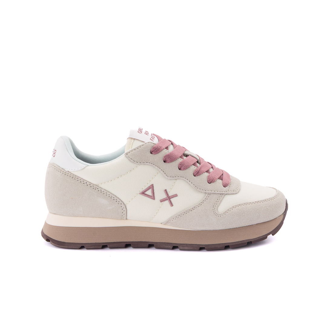 Sun68 Sneakers Basse Donna Panna d226700z46201026009_ally-solid-z46201