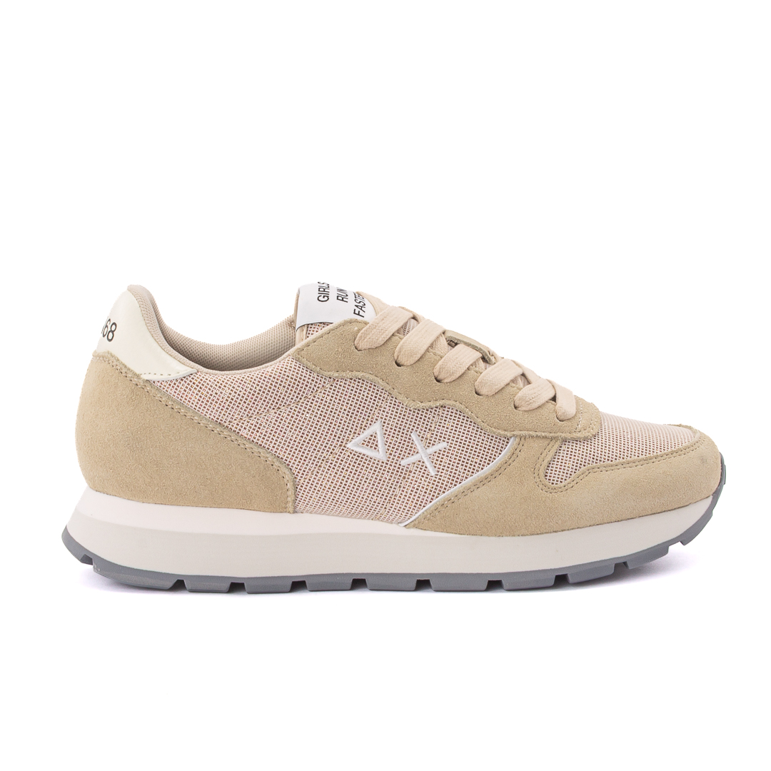 Sun68 Sneakers Basse Donna Beige d226700z46204026003_ally-glitter-tex-z46204
