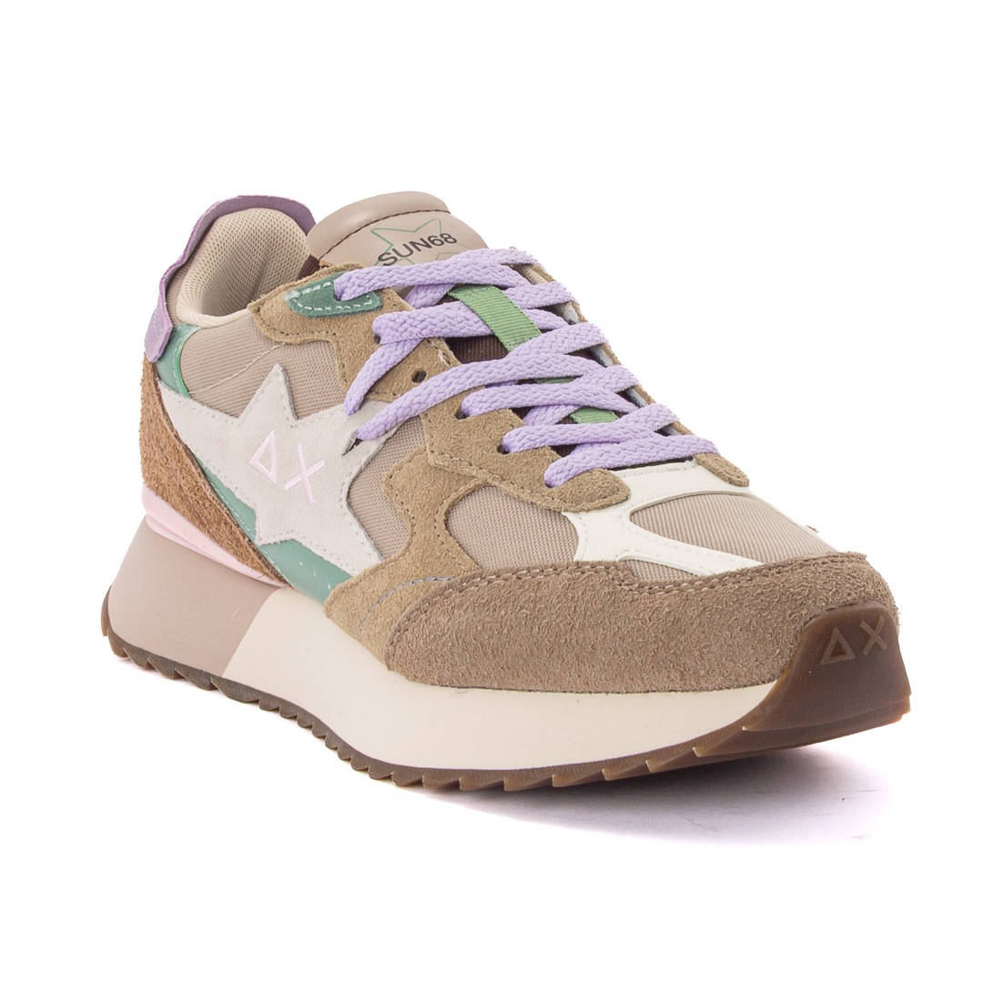 Sun68 Sneakers Basse Donna Taupe d226700z46222026338_stargirl-multi-z46222