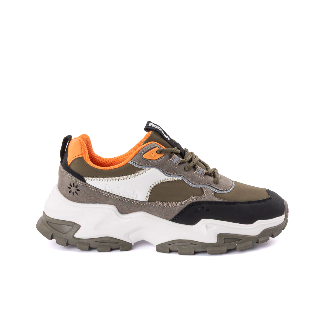 Refresh Sneakers Basse Donna Khaki d226712173104115187_173104