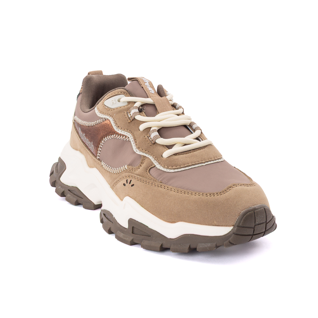 Refresh Sneakers Basse Donna Taupe d226712173104115338_173104