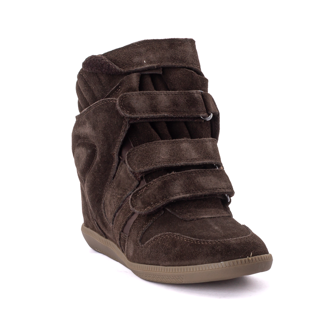 Inuovo Sneakers Alte Donna Testa di Moro d226847js4901002006_js4901