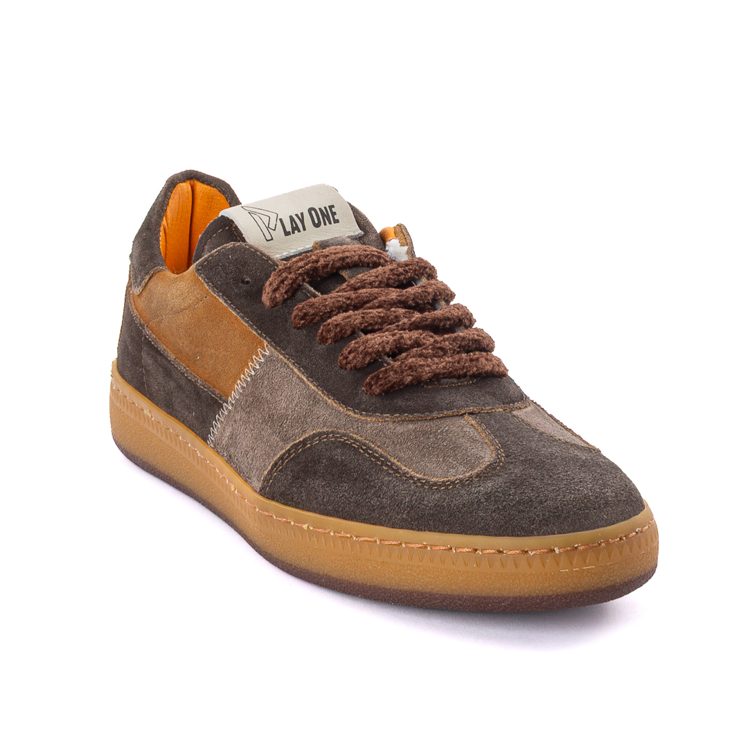 PlayOne Sneakers Basse Donna T.Moro_Cuoio d226907pecc3002392_pecc3
