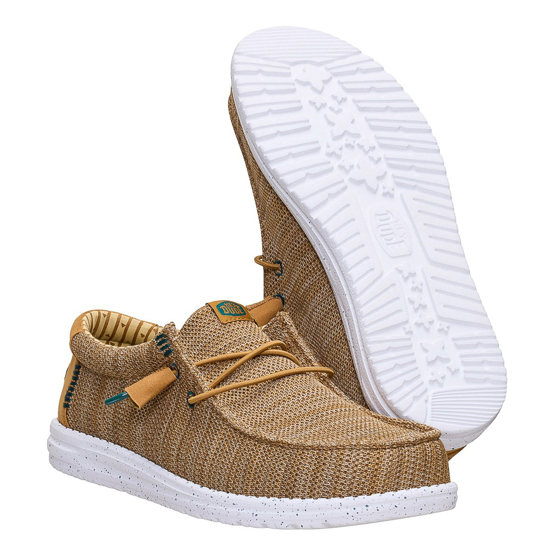 HeyDude Sneakers Basse Uomo Marrone u126238wallsox004004_wally-stretch-sox