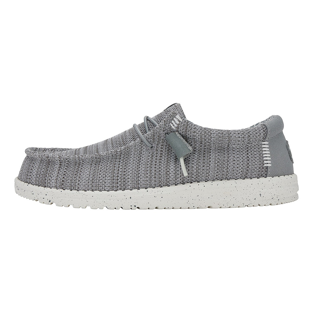 HeyDude Sneakers Basse Uomo Grigio u126238wallsox004021_wally-stretch-sox