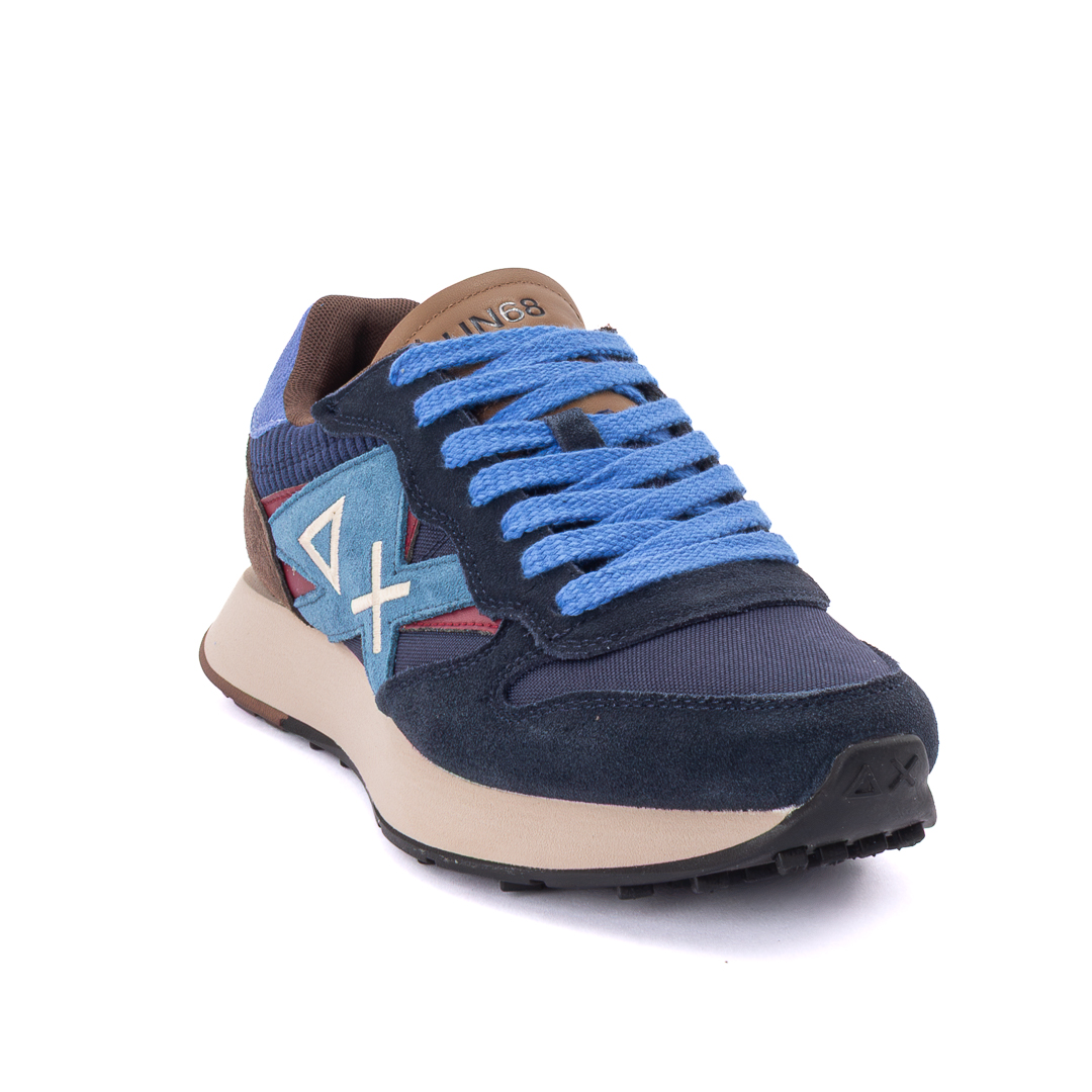 Sun68 Sneakers Basse Uomo Blu u226700z46125026017_jaki-winter-z46125