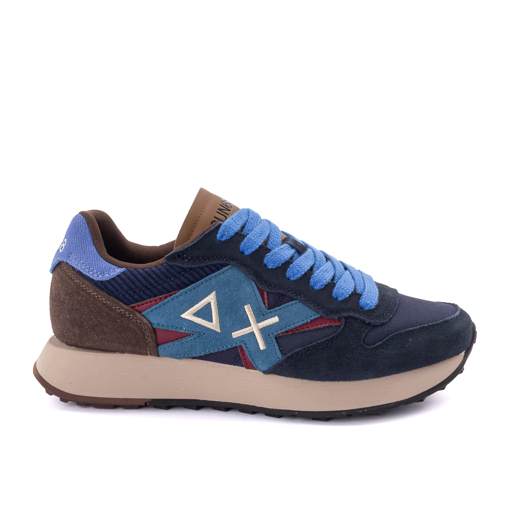 Sun68 Sneakers Basse Uomo Blu u226700z46125026017_jaki-winter-z46125